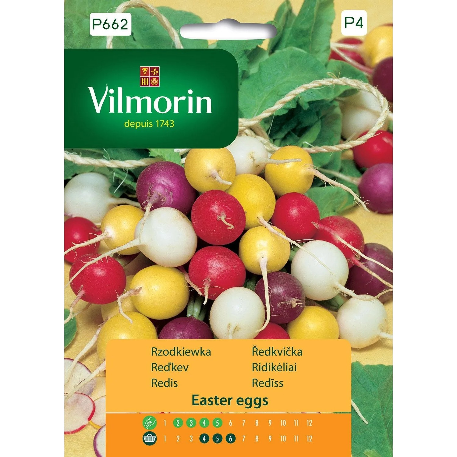Rzodkiewka mix Easter Eggs - 5 g