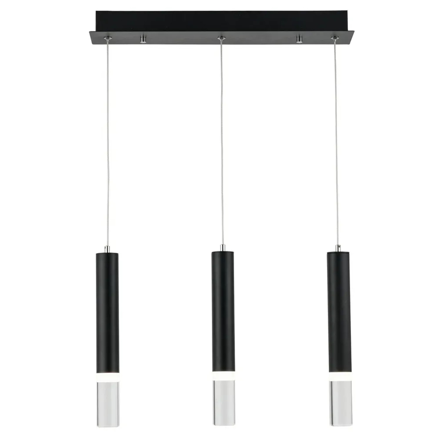 Reality Lampa wisząca LED GWEN 3x5W 4000K 3x350lm czarna