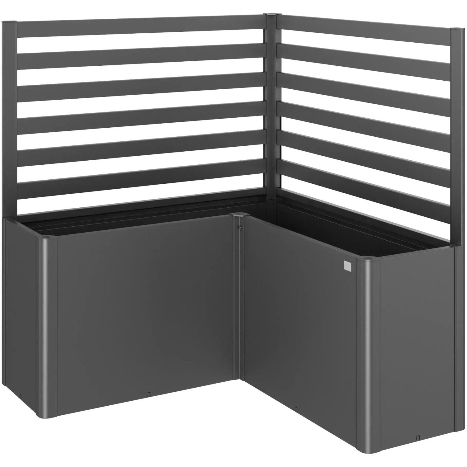 Biohort Kratka do kształtu L, L150, metalik ciemnoszary - 2 szt.