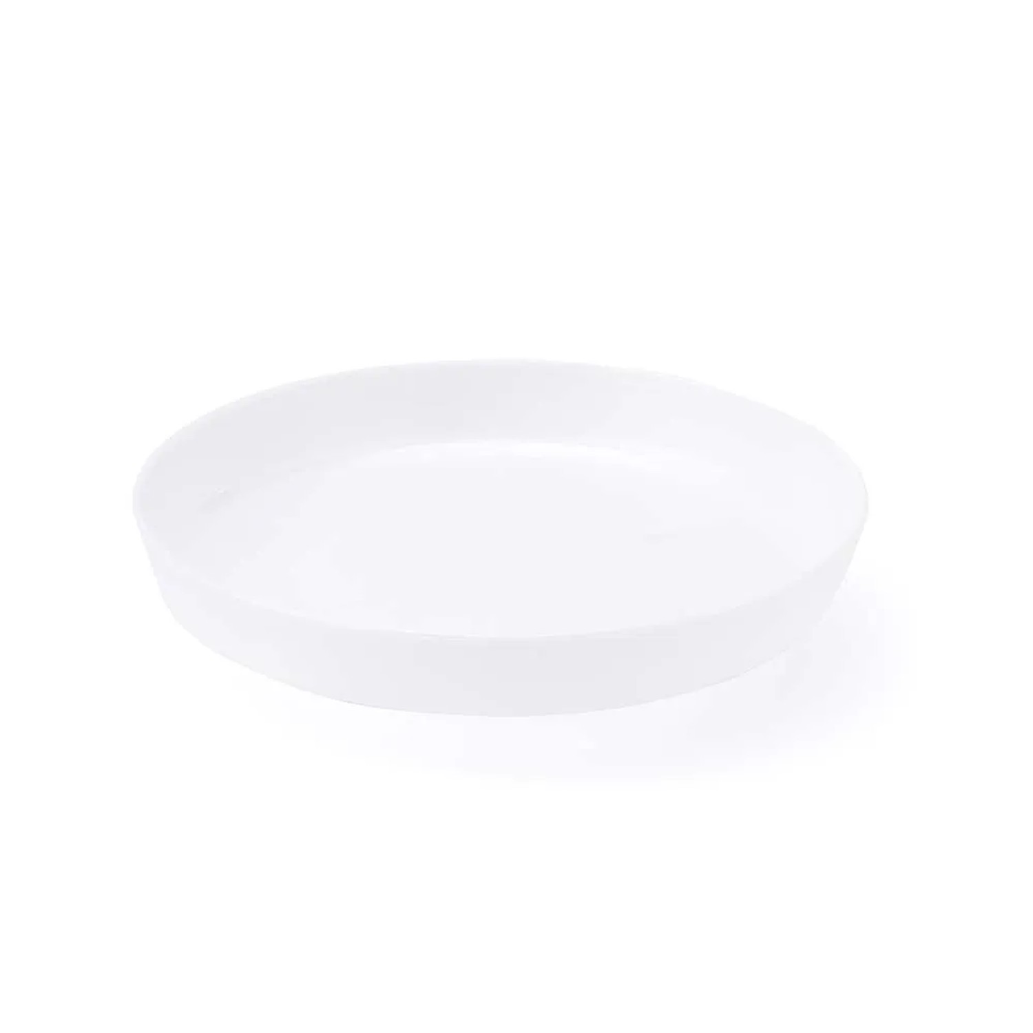 Podstawka plastikowa plastikowa nr 5 biała śr. 19,7 cm