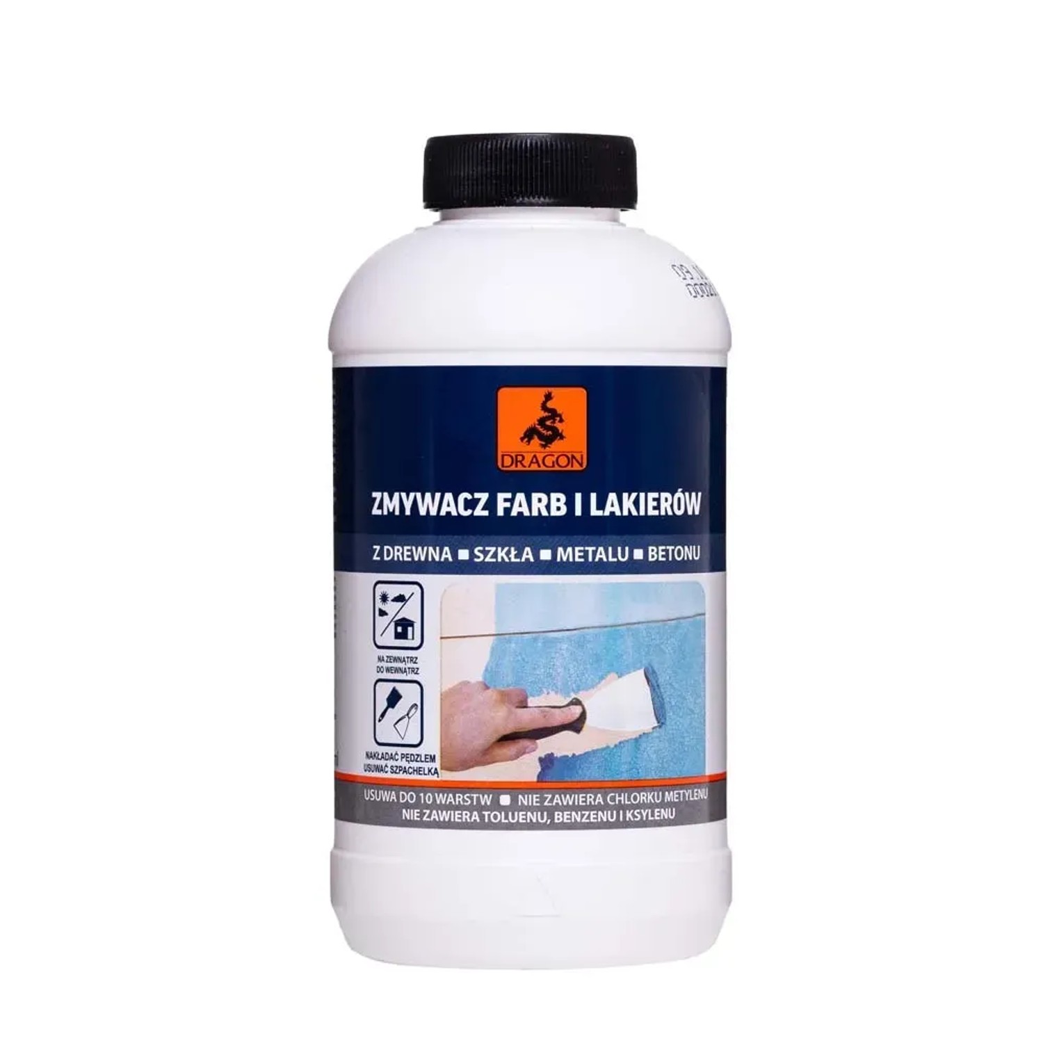 Dragon Rozcieńczalnik lakierniczy 500 ml butelka szklana