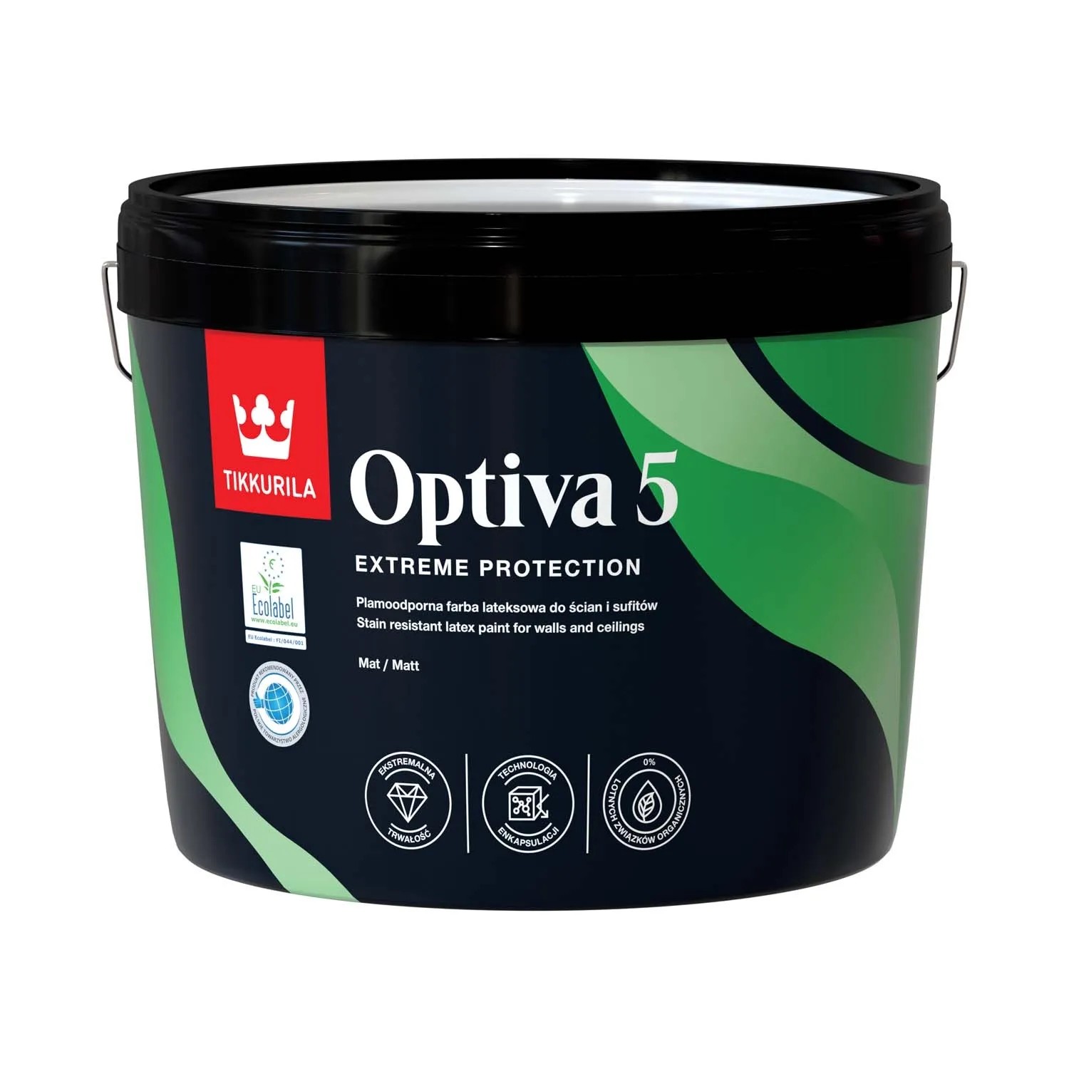 Tikkurila Emulsja Optiva Matt 5 9l