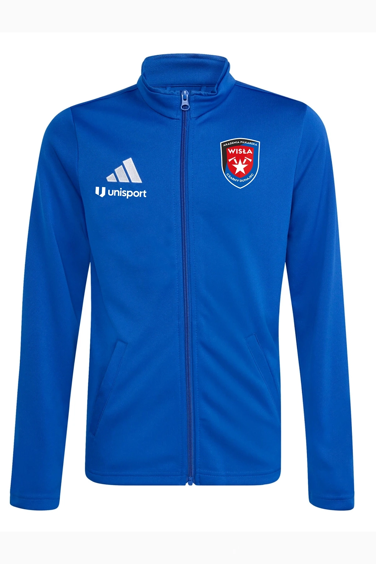 Bluza treningowa adidas AP Wisła Czarny Dunajec - Niebieski