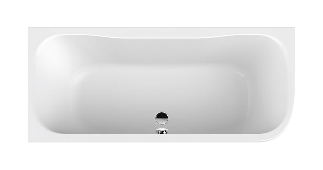 Sanplast Luxo wanna narożna 180x80 cm lewa biała WAL/LUXO 80x180 biew 610-370-0210-01-000