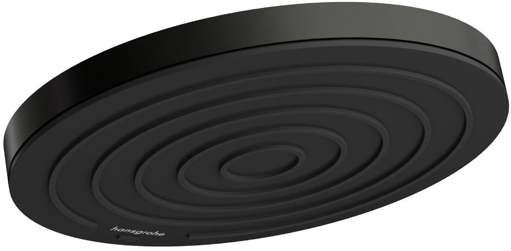 Hansgrohe Pulsify S deszczownica 26x26 cm okrągła czarny chrom szczotkowany 24140340