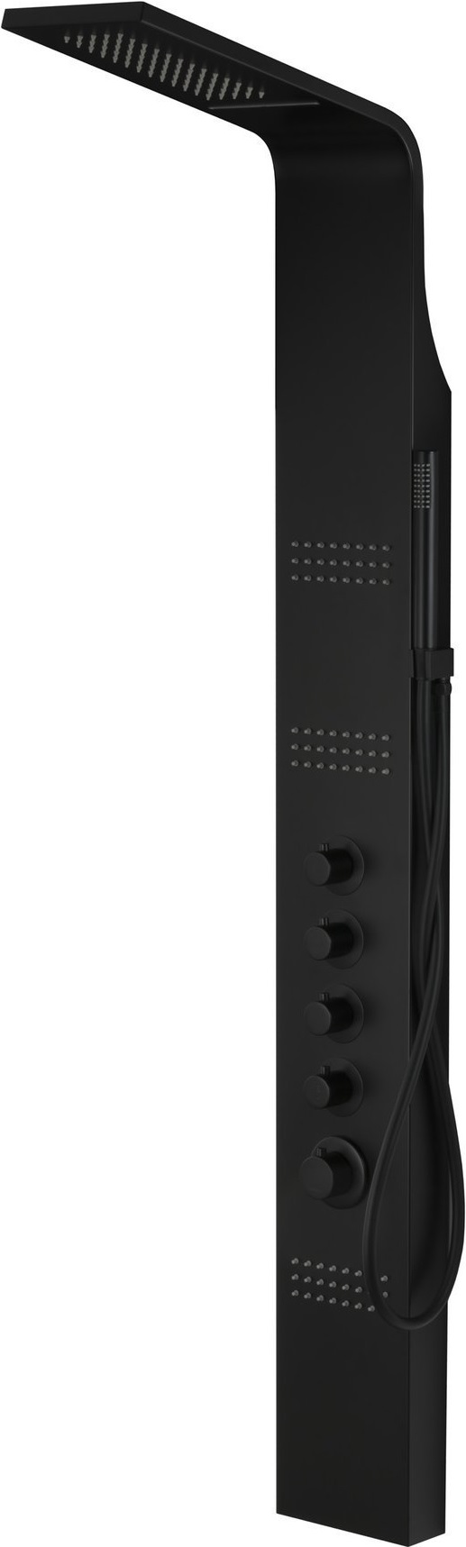 Corsan Kaskada panel prysznicowy termostatyczny A014ATKASKADACZARNY