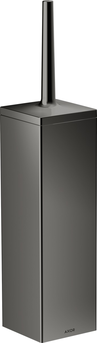 Axor Universal Rectangular szczotka toaletowa ścienna czarny chrom polerowany 42655330