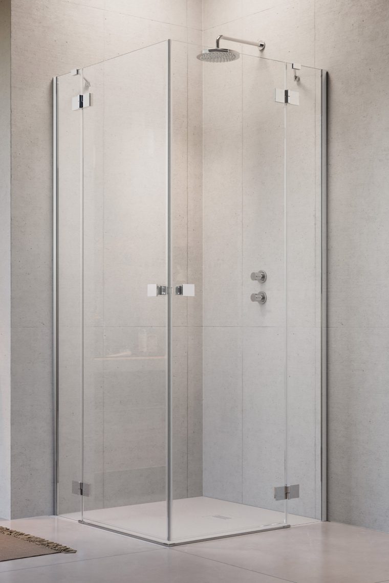 Radaway Essenza New KDD kabina prysznicowa część lewa 80x80 cm kwadratowa 1385061-01-01L