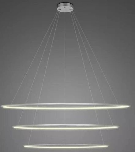 Altavola Design Led Shape lampa wisząca 1x139 W srebrna LA075/P_150_in_3k_silver