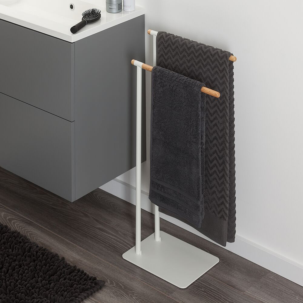 Sealskin Brix wieszak na ręczniki stojący biały 362473210 - Wysyłka w 24h