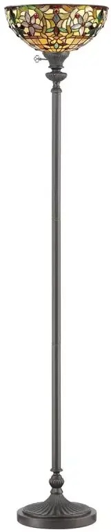 Elstead Lighting Kami lampa stojąca 1x60 W vintage brąz QZ-KAMI-UL