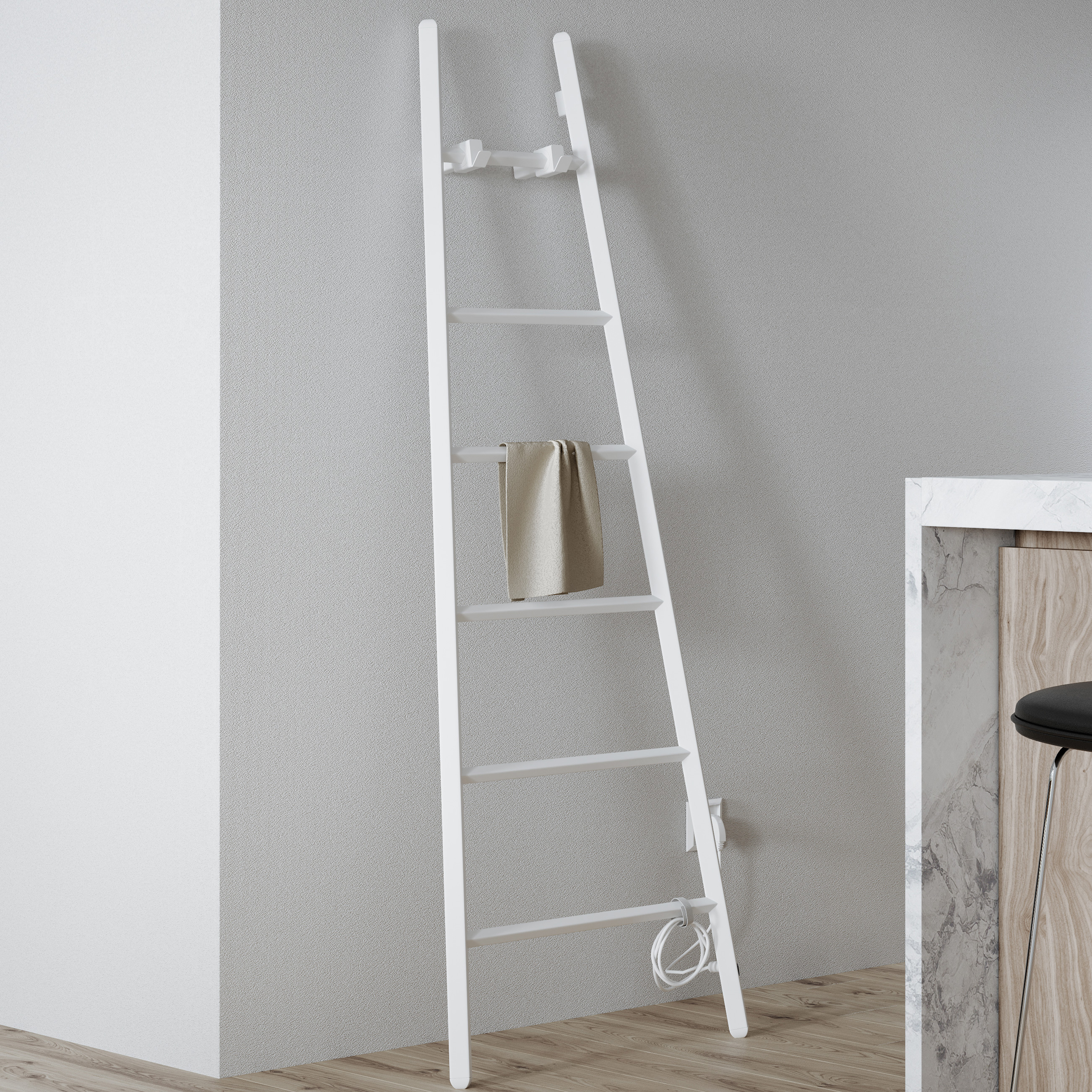 Instal Projekt Escada Electro grzejnik elektryczny 160x60 cm biały ESCE1-60/160C34