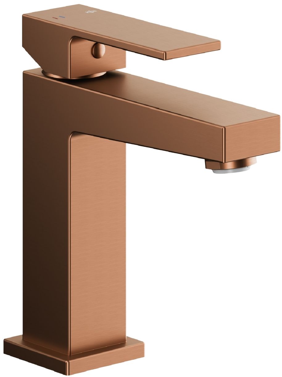 KFA Armatura Logon Brushed Rose Gold bateria umywalkowa stojąca miedź szczotkowana 5132-815-34