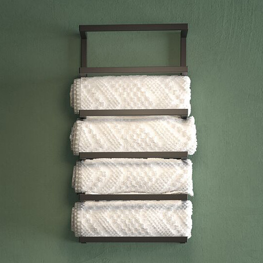 Sealskin Carre wieszak na ręcznik czarny 396330746