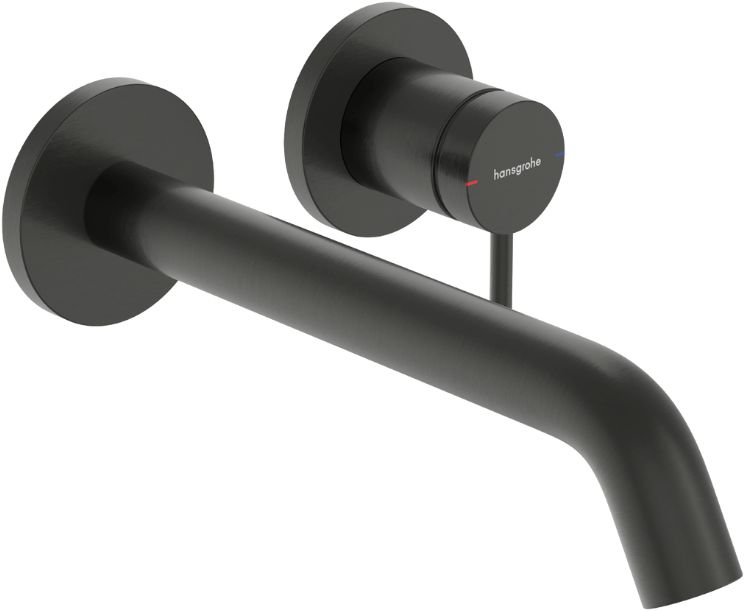 Hansgrohe Tecturis S bateria umywalkowa podtynkowa czarny chrom szczotkowany 73351340 - Wysyłka w 24h