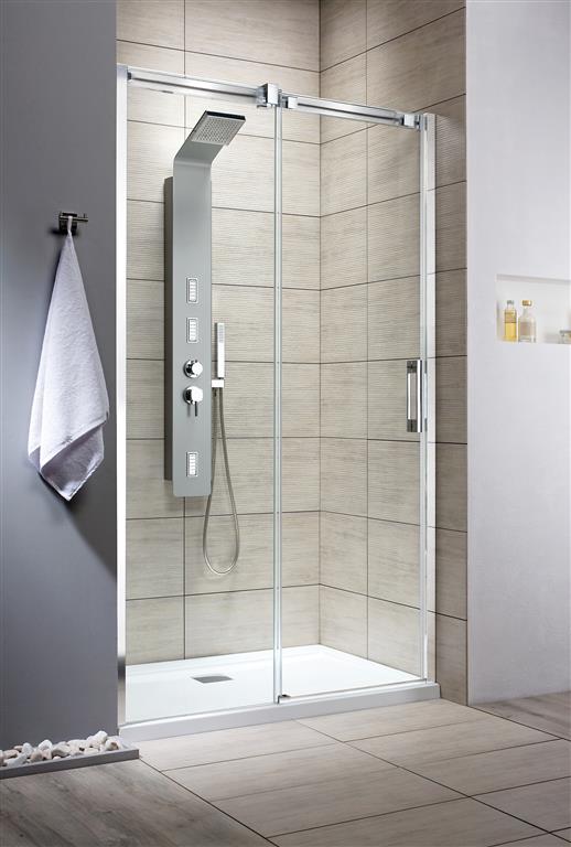 Radaway Espera drzwi prysznicowe 59,5 cm rozsuwane chrom połysk/szkło przezroczyste 380595-01L