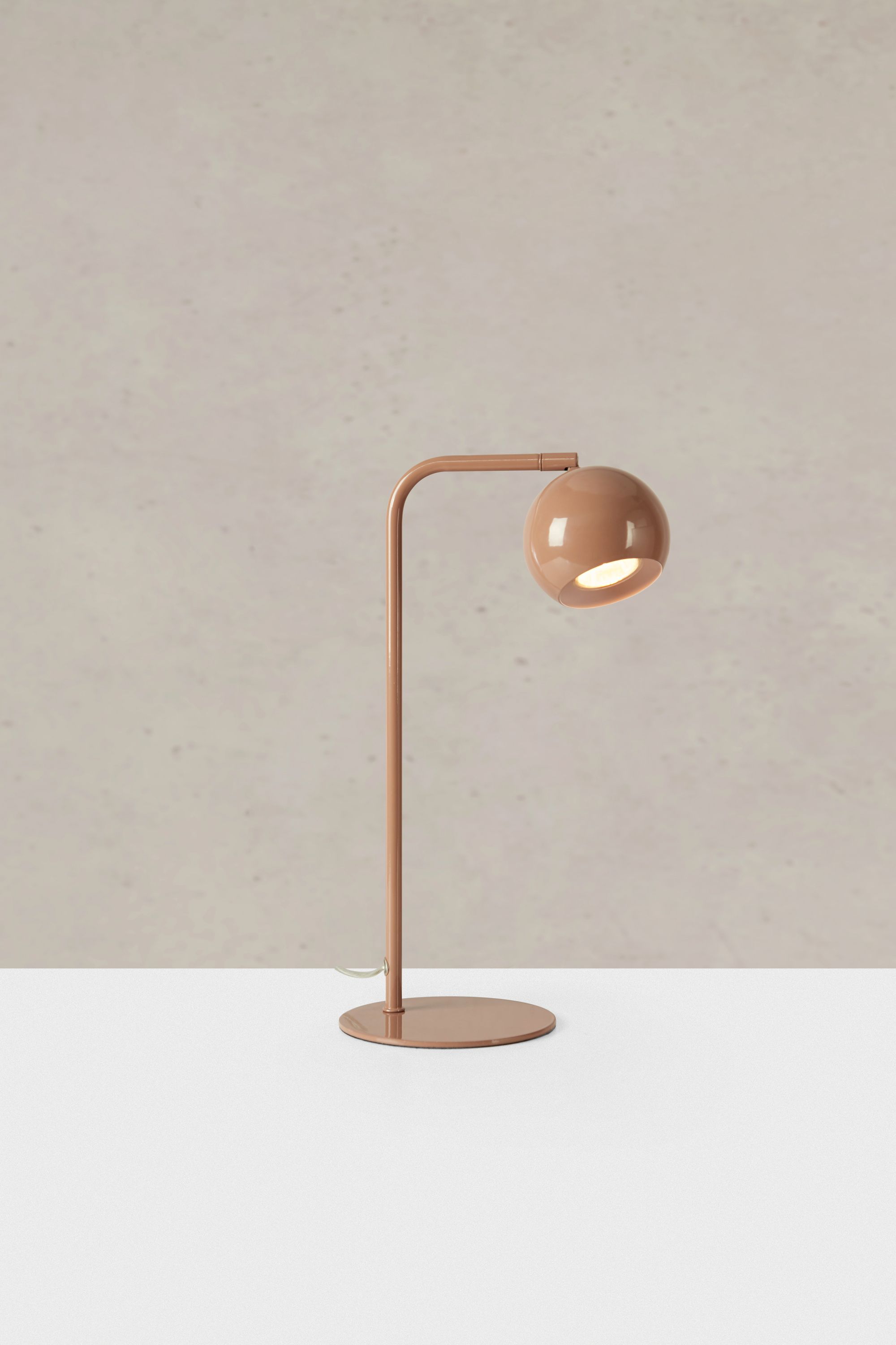 Markslöjd Pop lampa stołowa 1x7 W brązowa 109033