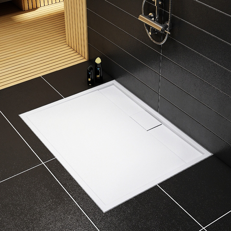 Schedline Charis brodzik prostokątny 120x90 cm biały 3SP.C3P-90120