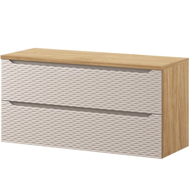 COMAD Szafka podumywalkowa OCEAN BEIGE z blatem 120 cm