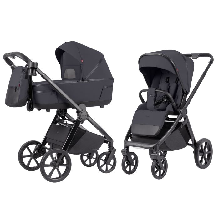 Carrello Omega Plus wózek głęboko-spacerowy 2w1-Meteor Grey