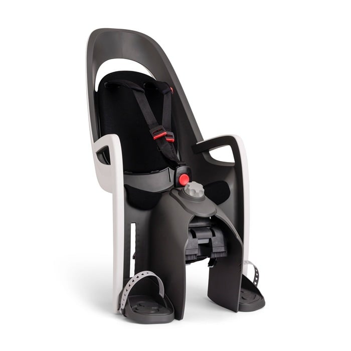 Hamax Caress - Fotelik rowerowy montowany na bagażniku-White/Black