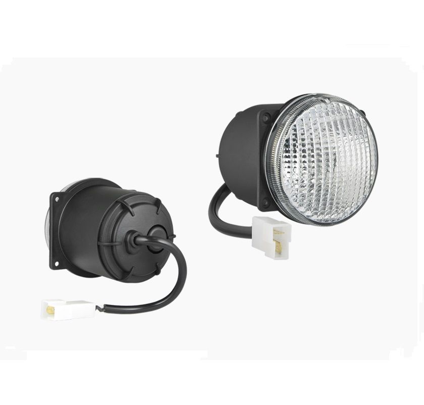 Lampa robocza fi80 przewód i złączem AMP Faston z żarówką LOR5.41302 Wesem