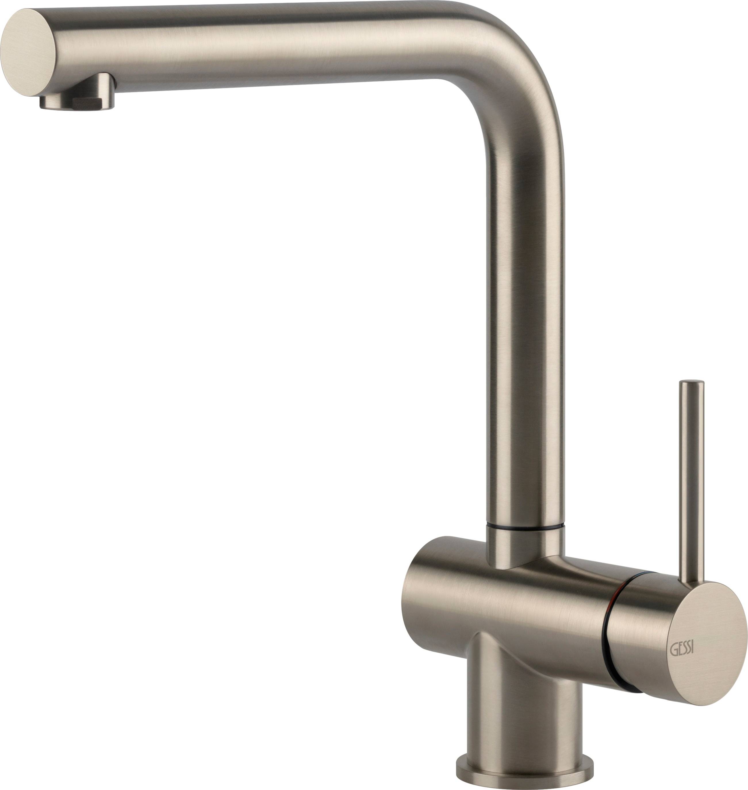 Gessi Acciaio bateria kuchenna stojąca stal 60596.239