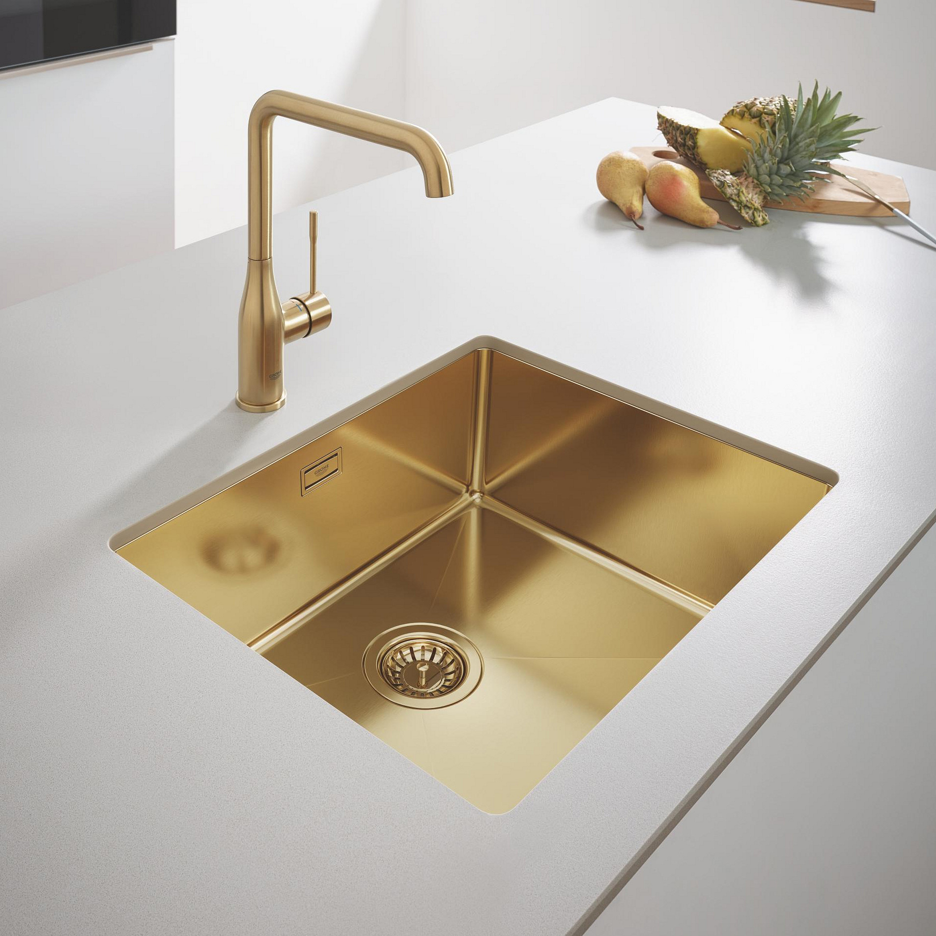 Grohe K700 zlewozmywak stalowy 50x40 cm Brushed Cool Sunrise 31574GN1 - Wysyłka w 24h