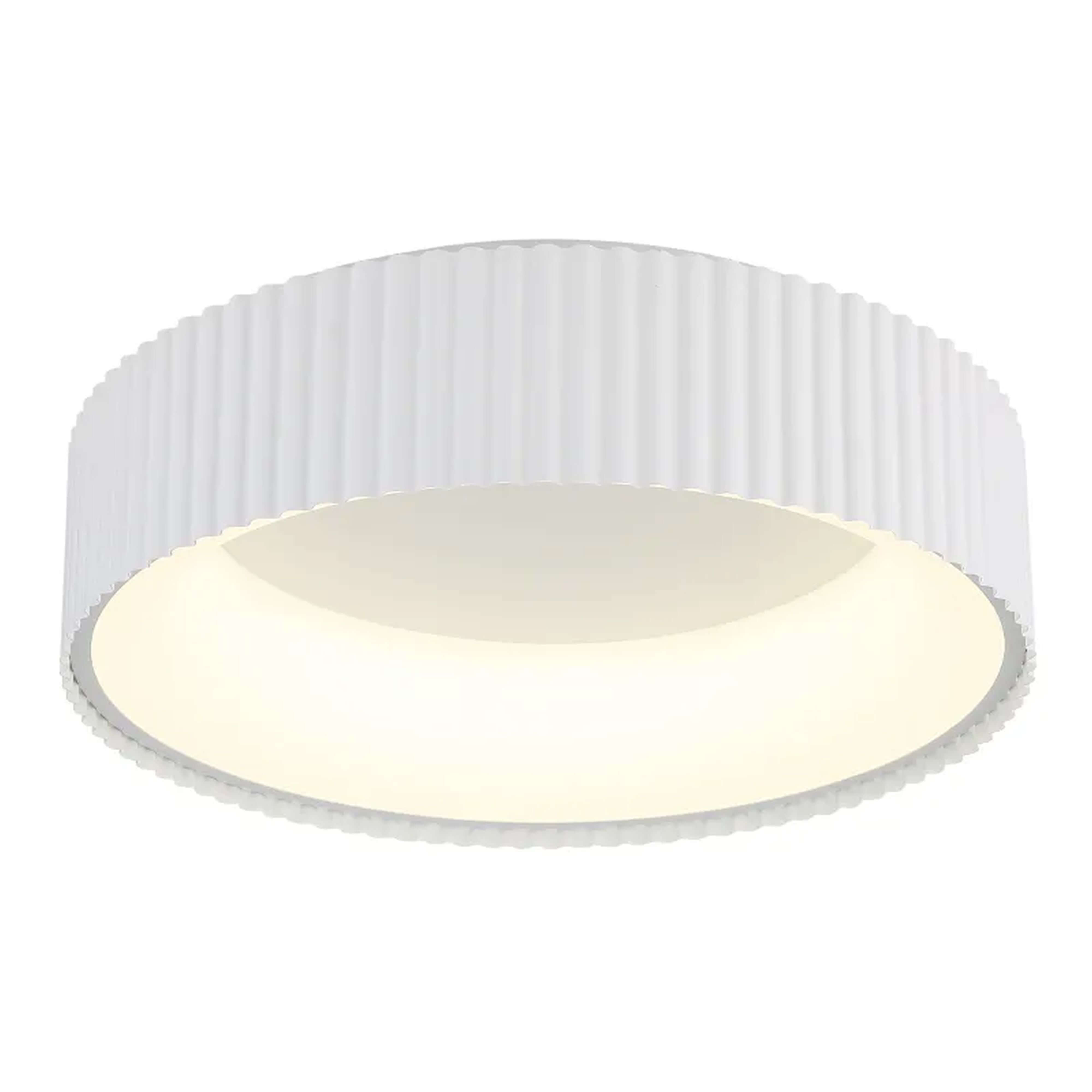 Globo Lighting Kemp lampa podsufitowa 1x45 W biała 15924DW