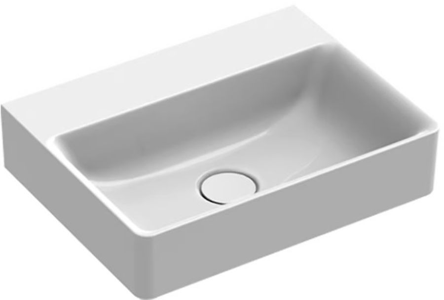 Catalano Green umywalka 45x35 cm prostokątna ścienna-nablatowa biała 0420450001