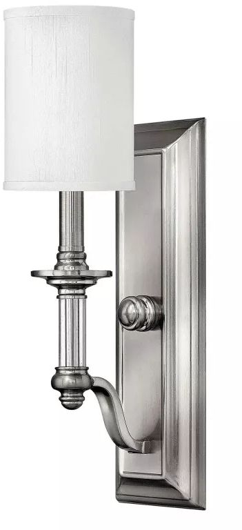 Elstead Lighting Sussex kinkiet 1x40 W nikiel HK-SUSSEX1
