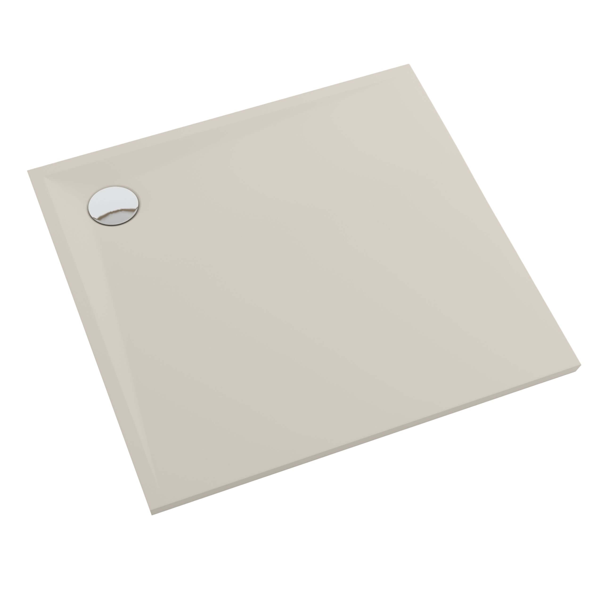Schedpol Etrusco Cashmere Mat brodzik prostokątny 80x80 cm beżowy 3.460/PK/MG