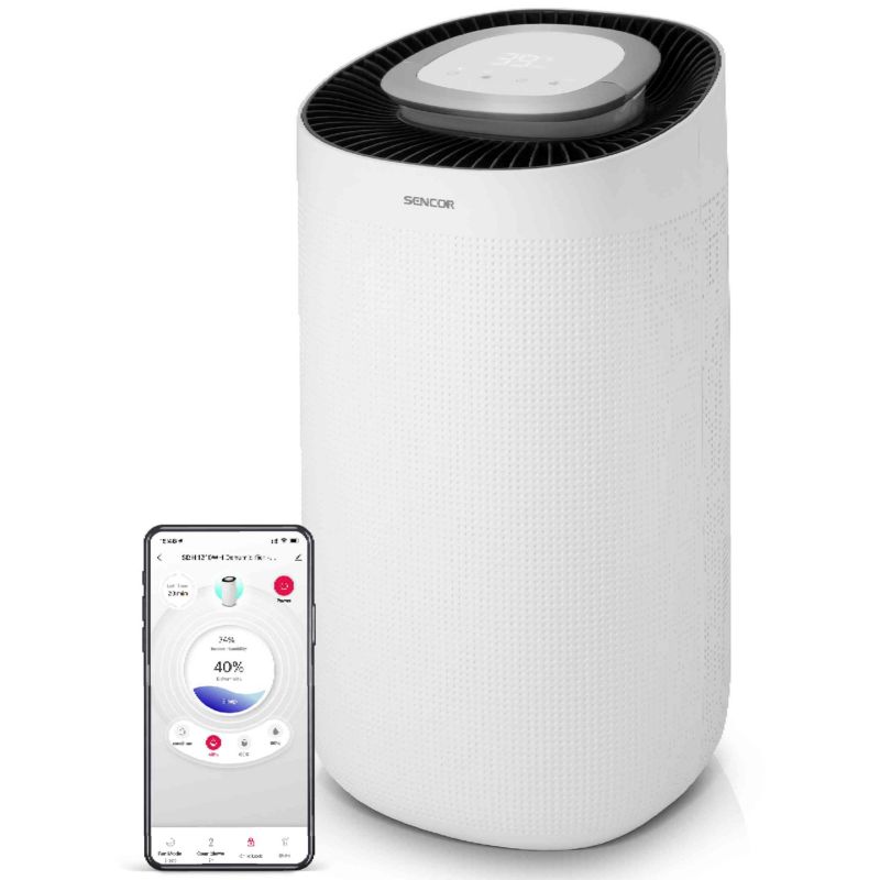 Osuszacz Powietrza Sencor SDH 1210WH Oczyszczacz Inteligentny Do 30M2 1szt