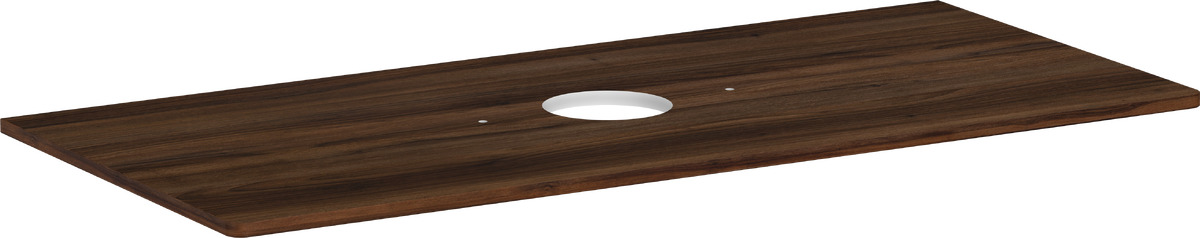 Hansgrohe Xelu Q blat naszafkowy 118x55 cm orzech 54115630