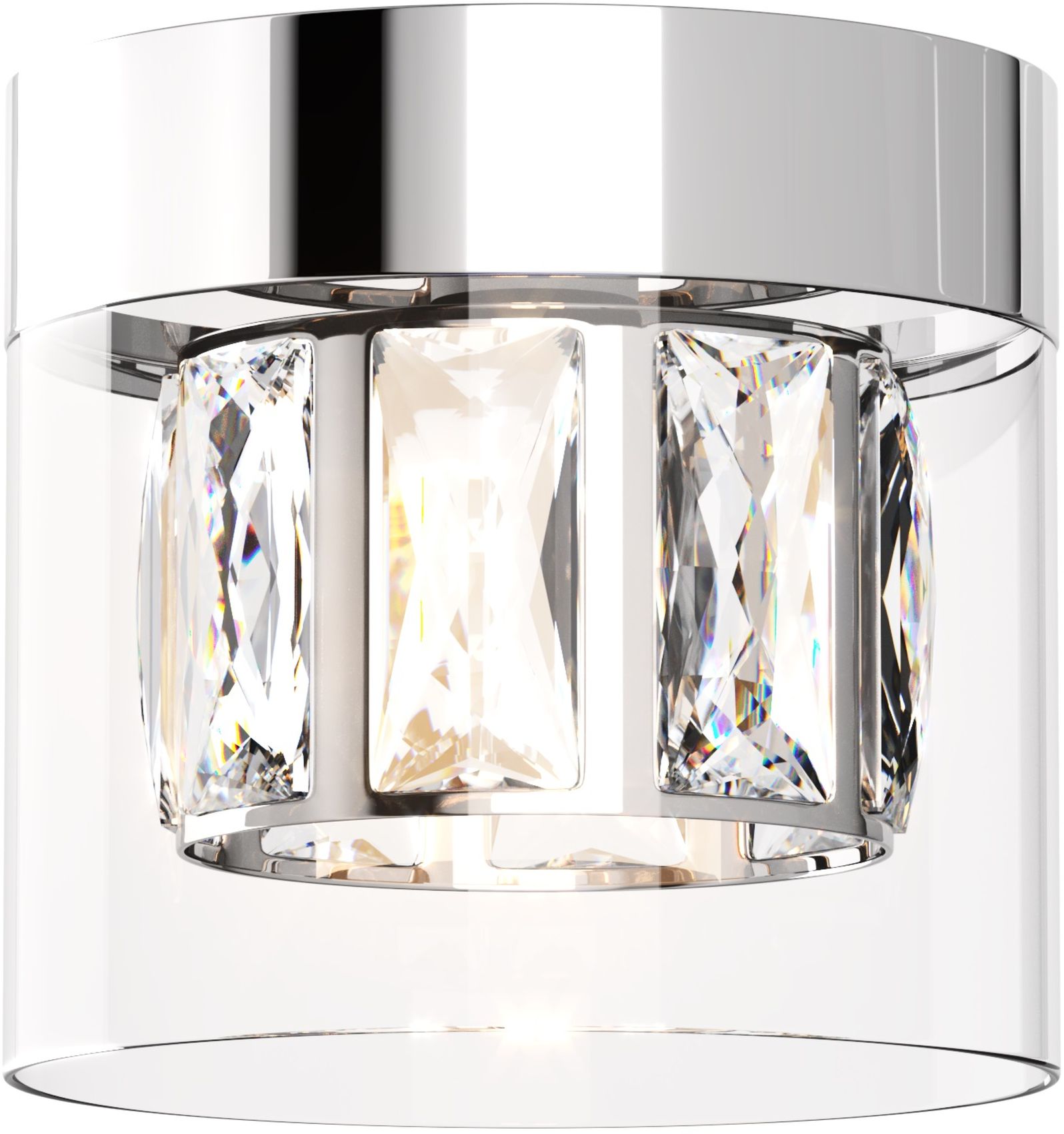 Zuma Line Gem lampa podsufitowa 1x28 W chrom C0389-01A-F4AC - Wysyłka w 24h