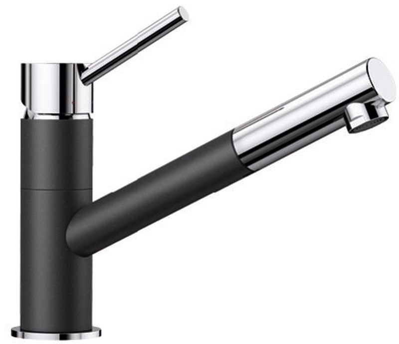 Blanco Kano-S bateria kuchenna stojąca Silgranit antracyt/chrom 525038 - Wysyłka w 24h