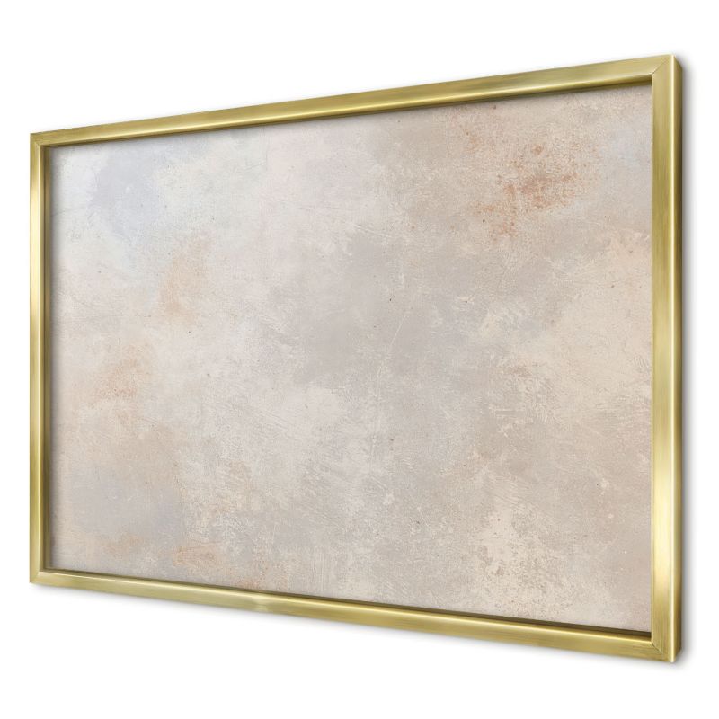 Ozdobna tablica na magnesy Wallfluent 60x40 Neutralne tło w złotej ramie 1szt