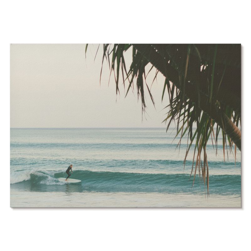 Plakat na Płótnie Tulup 59,4x42 cm (A2) Surfer na fali Do sypialni, salonu, biura 1 szt.