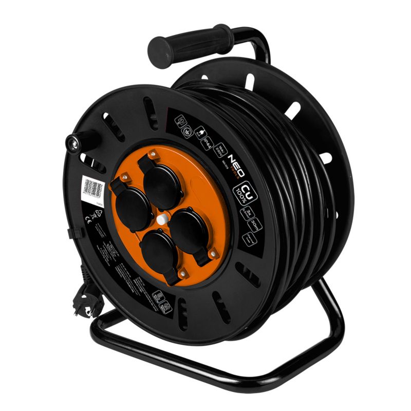 Przedłużacz bębnowy NEO TOOLS 30m, 3x2.5mm2 1 szt