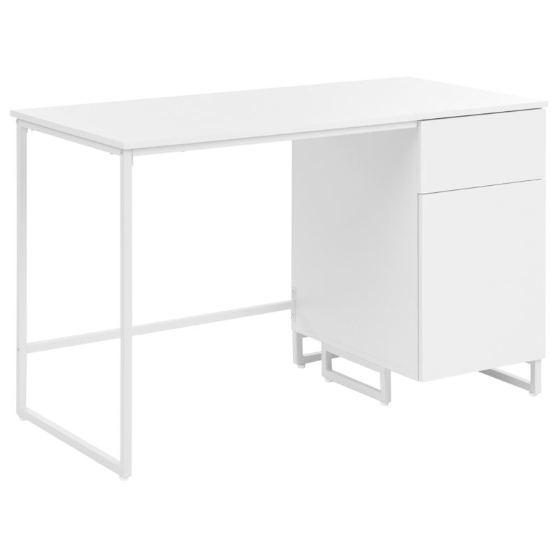 Biurko Lexton 120 cm 60 cm Biały 1 szt.