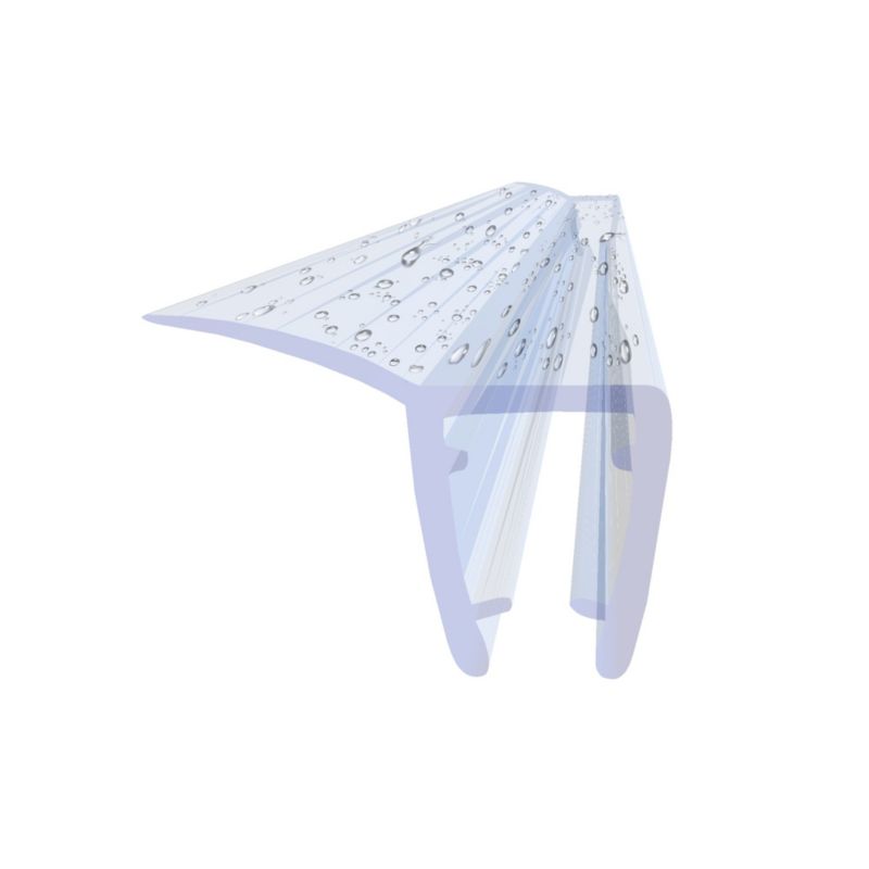 Uszczelka prysznicowa KYCT DK10 5-6 mm do szyby 110 cm transparentna PVC 1 szt