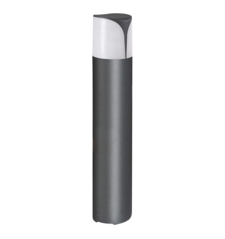 Lampa ogrodowa stojąca Kanlux Preso grafitowo-biała 1 x E27 x 10W IP44 wym: 50 x 9 x 9 cm - 1 szt.