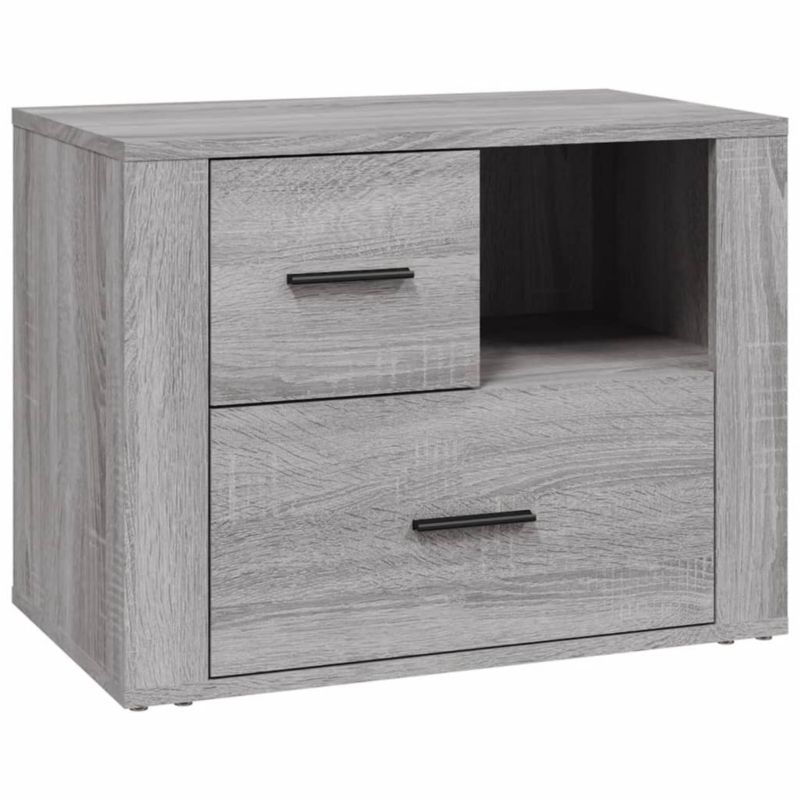 Szafka nocna WaszeMeble szary dąb sonoma WM-816742 1 szt.