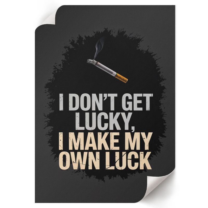 Plakat Premium ArtPrintCave 21x29,7 cm Motywacja tekst Groszek 1 szt.