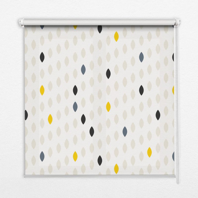 Roleta Okienna Tulup 150x140 cm Kolorowe Ziarna Montaż do ściany/sufitu 1 szt.