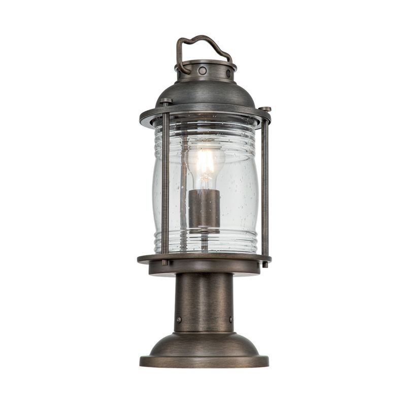 Lampa ogrodowa stojąca Kichler Ashland Bay oksydowany brąz 1 x E27 x 60W IP44 wym: 47,1 x 19,3 x 19,3 cm - 1 szt.