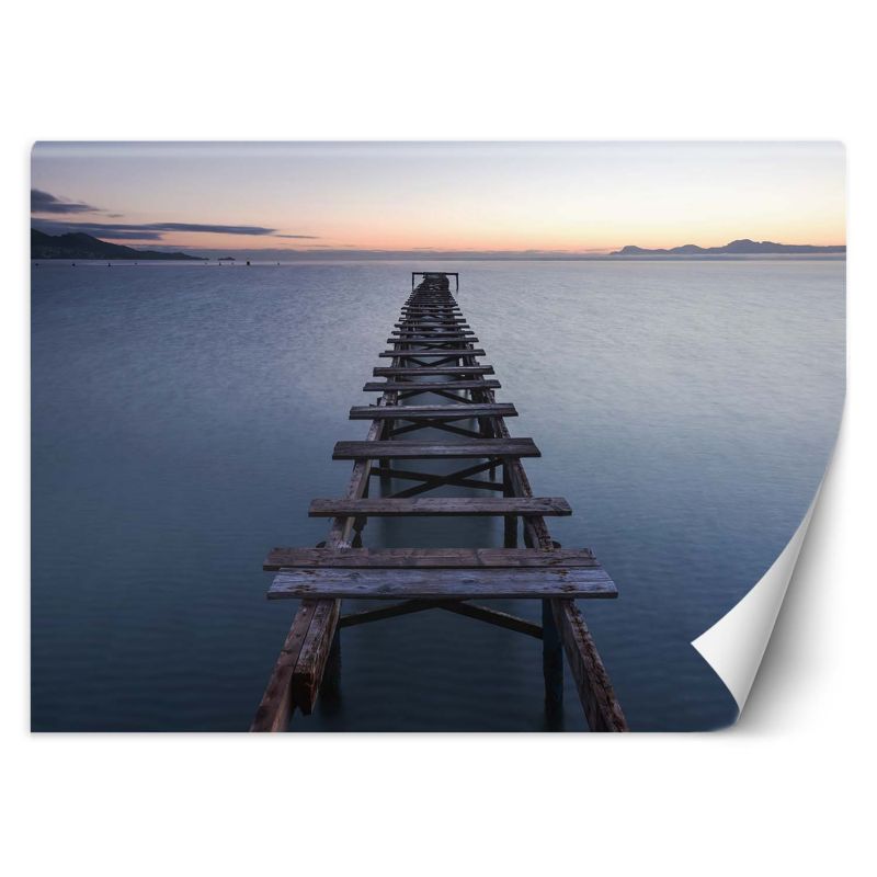 Fototapeta Feeby Jezioro z pomostem 200x140 1 szt
