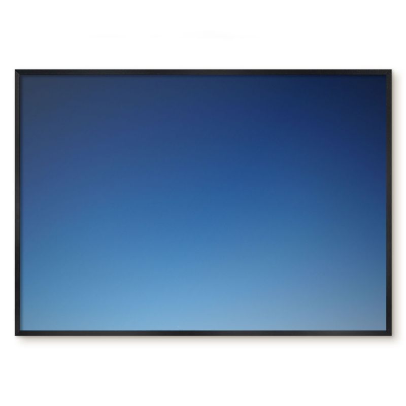 Tablica Magnetyczna Tulup 100x70 cm Niebieskie gradienty - Czarna rama Do salonu, sypialni 1 szt.