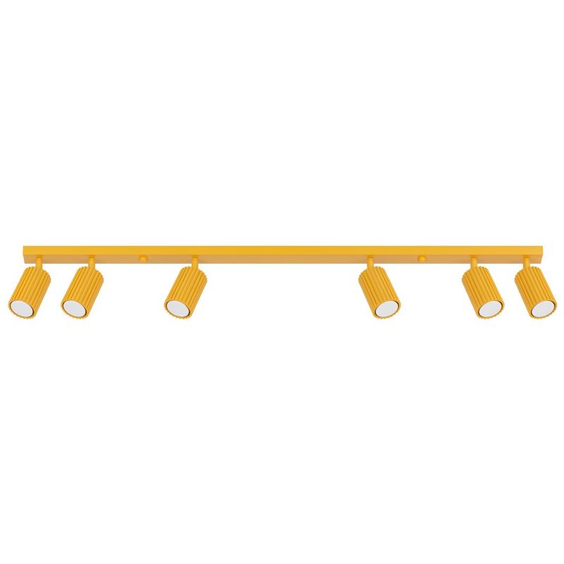 Plafon KARBON 6L żółty Sollux Lighting 1 szt.