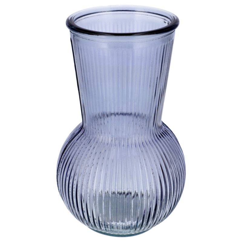 Wazon szklany Jumi 19 x 11,5 x 11,5 cm szary